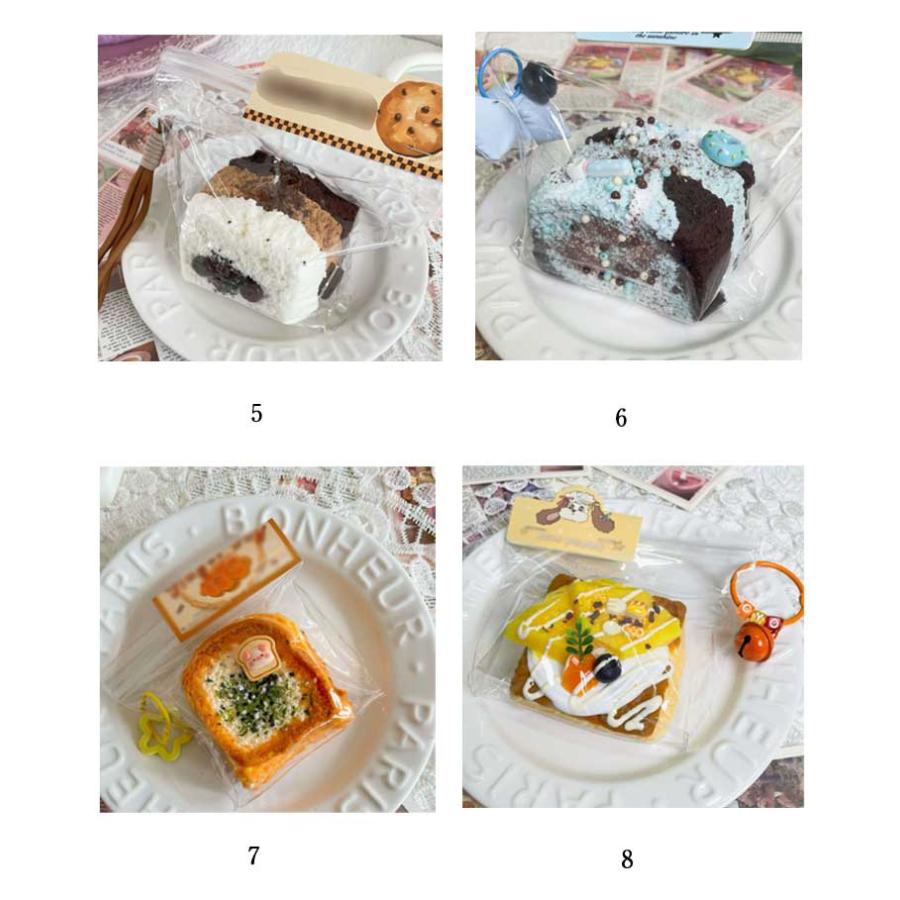 グッズ パン型 ケーキ 小道具 スクイーズ玩具 おもちゃ パン屋さん