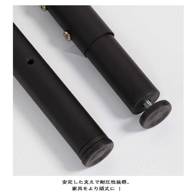 アトリエテーブル デスク　作業台　高さ調整【脚のみ】 高さ調整可能 テーブル DIYテーブル脚 家具脚 脚 ダイニングデスク脚