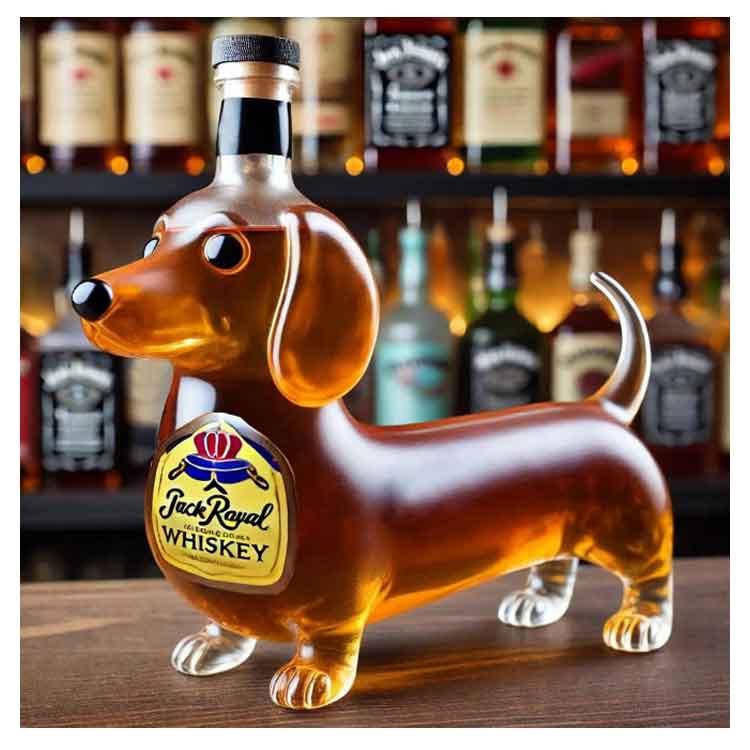 ガラス製 面白い フレンチブルドッグ 動物柄 ダックスフント ガラス