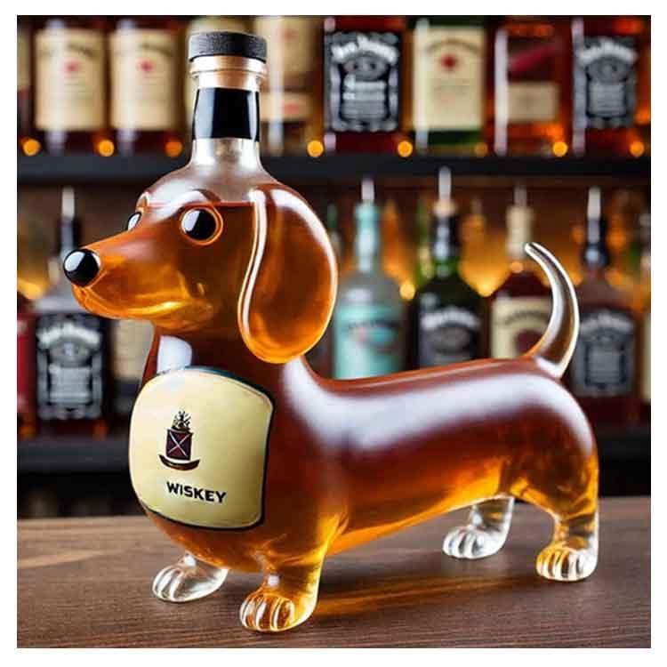 ガラス製 面白い フレンチブルドッグ 動物柄 ダックスフント ガラス