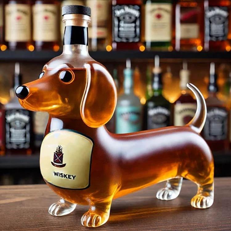 ガラス製 面白い フレンチブルドッグ 動物柄 ダックスフント ガラス