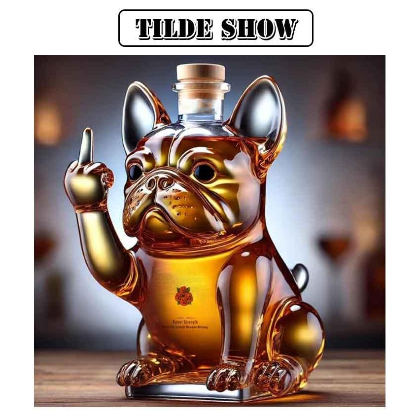 ガラス製 面白い フレンチブルドッグ 動物柄 ダックスフント ガラス