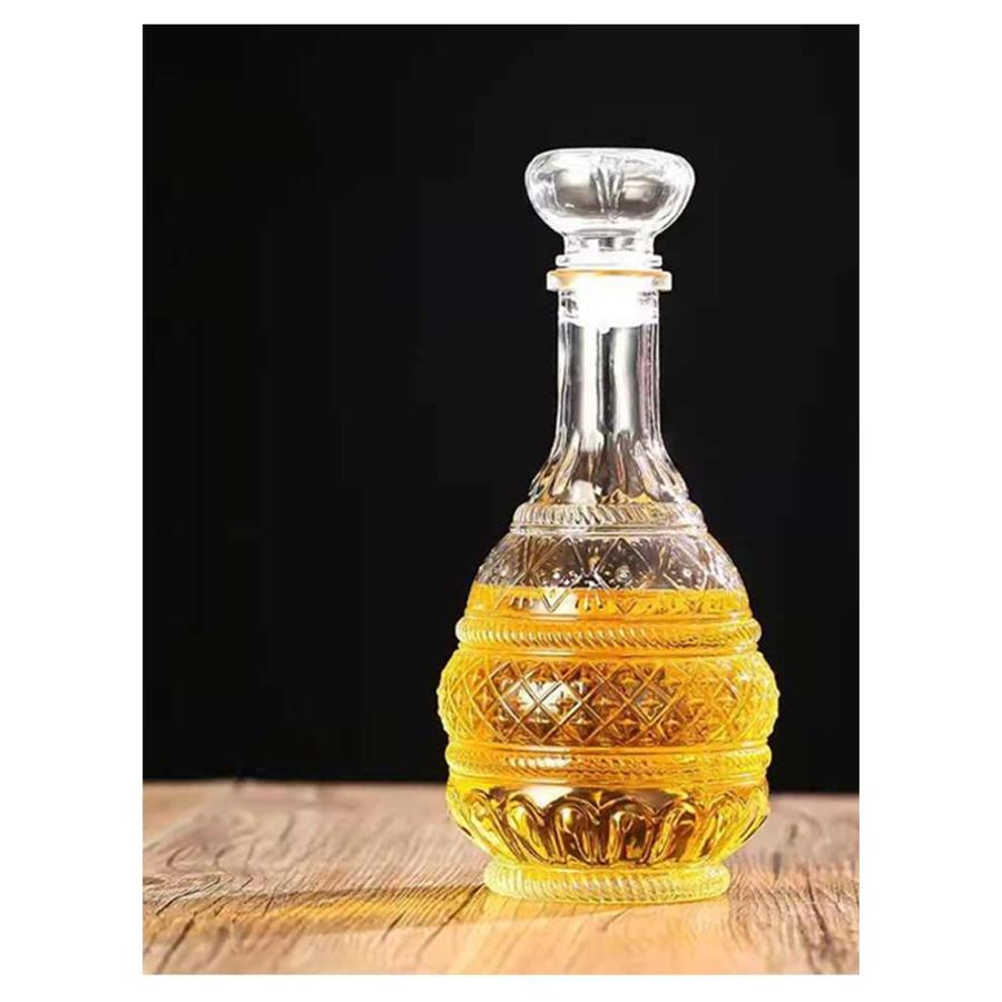 大容量 ガラス容器 空き瓶 全19種類 酒瓶 ウイスキーボトル 漏れ防止