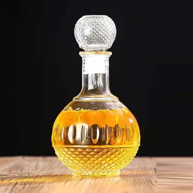 大容量 ガラス容器 空き瓶 全19種類 酒瓶 ウイスキーボトル 漏れ防止