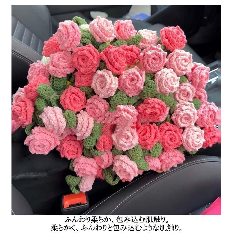 花束ブランケット　ローズ ロース ふんわり毛布 ブーケブランケット マルチクロス 完成品