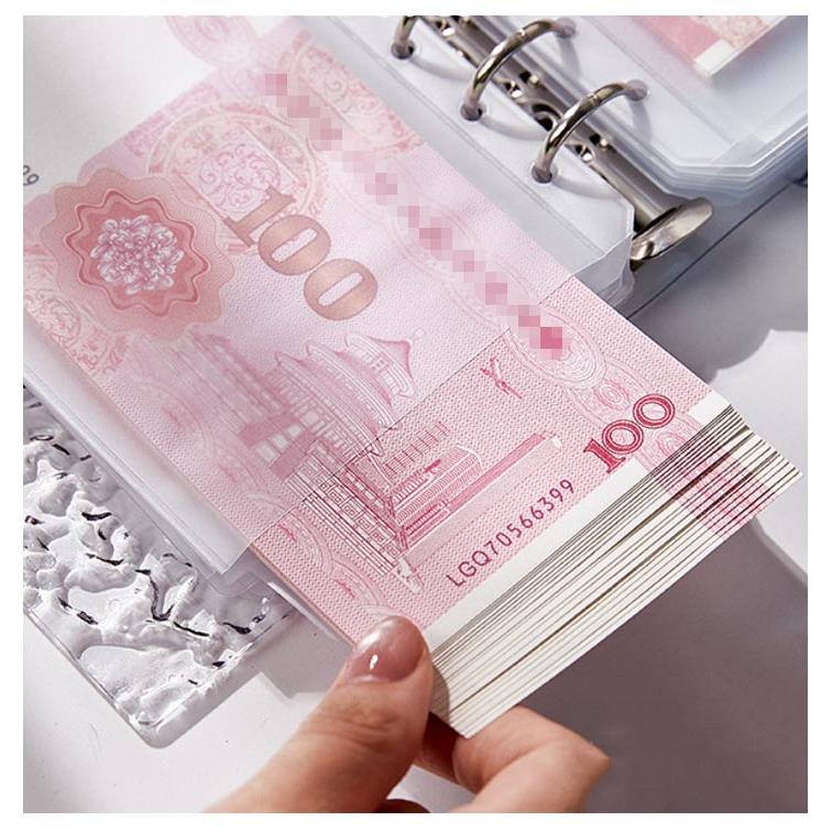 韓国 貯金バインダー お金管理 A6 バインダー リフィル 家計管理 貯金