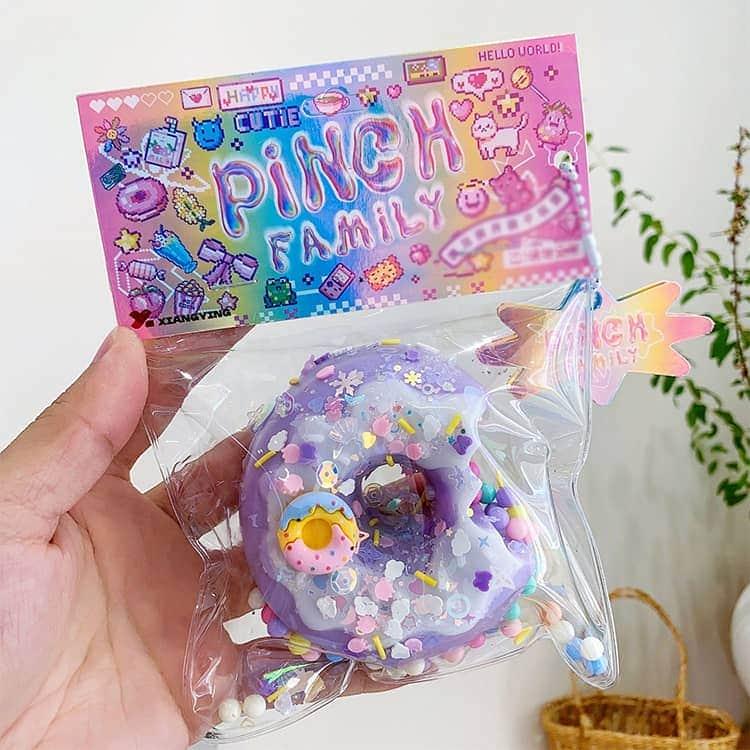 肉球 ケーキ 握って遊ぶ 3点セット スクイーズ ぬいぐるみ ドーナツ