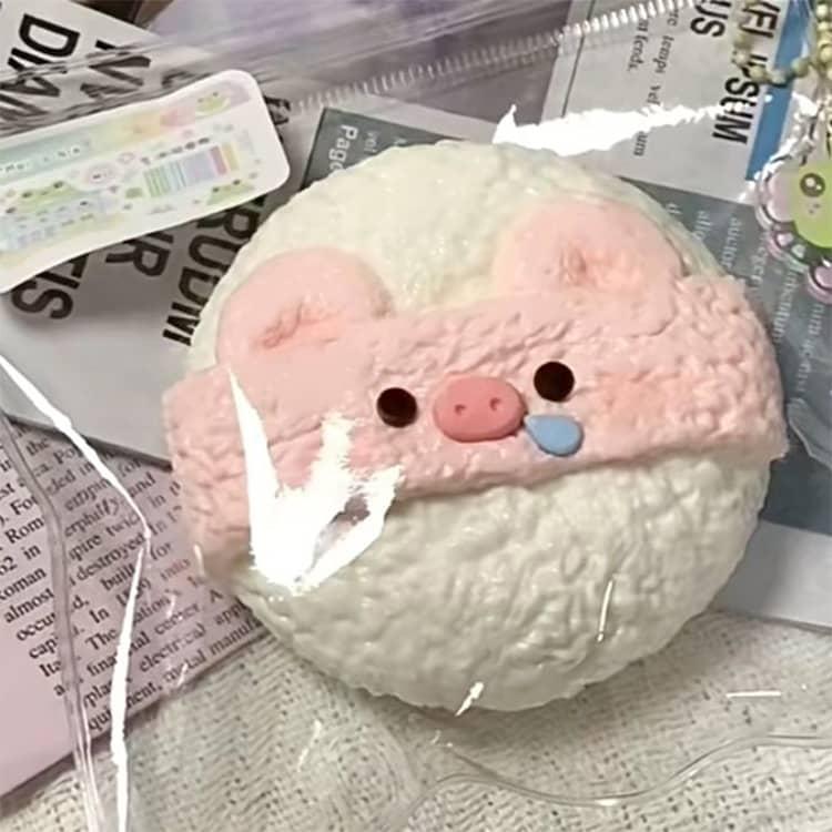 ぶたスクイーズ まとめ売り 豚 スクイーズ玩具 ソフト おもちゃ 低反発 スクイーズ 動物 防塵 袋