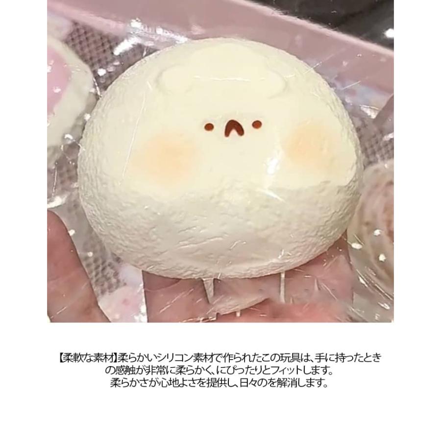 スティッキーボール 餅 スクイーズケーキおもちゃ 大福 癒し 弾力性が