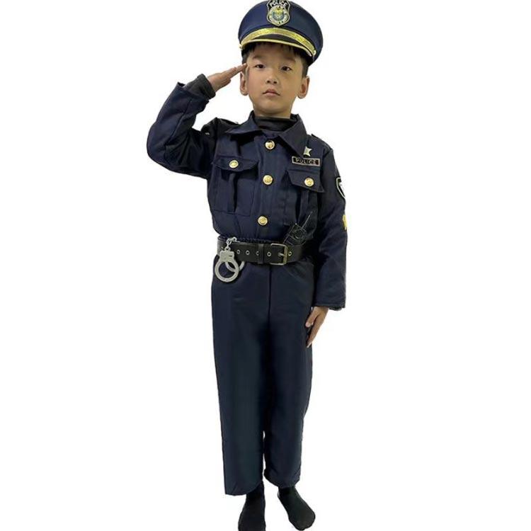 豪華7点セット ポリス コスプレ 子供 男の子 警察官 キッズ 子ども