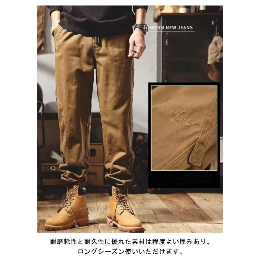 作業ズボン メンズ カーゴパンツ ジョガーパンツ 裾絞り 長ズボン