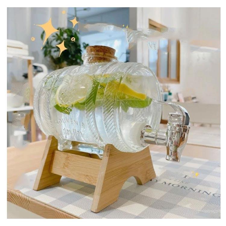 ピッチャー 洗いやすい 冷蔵庫 冷水筒 蛇口付き 冷茶ポット 水差し