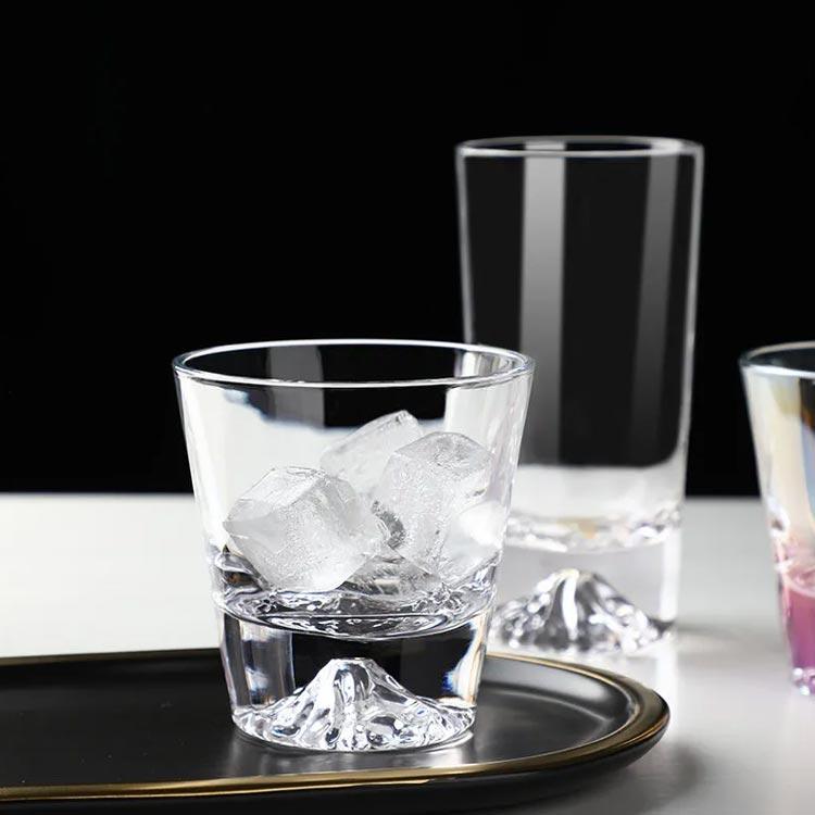 富士山 ふじさん タンブラーグラス コップ クリア 237ml