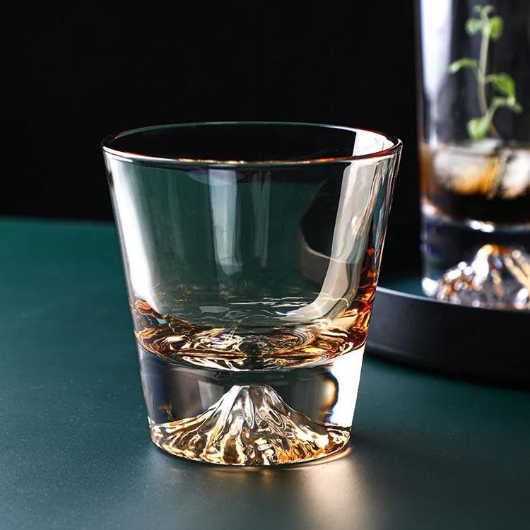 富士山 ふじさん タンブラーグラス コップ クリア 237ml ウイスキー