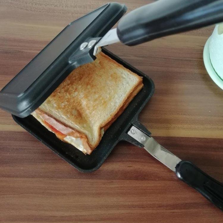 ホットサンドメーカー 直火用 軽量 キャンプ アウトドア 直火 アルミ