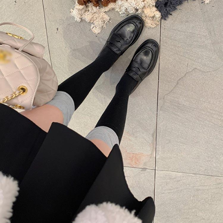 ローファー 本革 レディース 靴 ラウンドトゥ 軽量 滑り止め 柔らかい