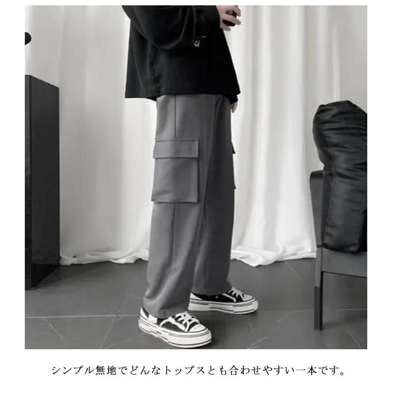 ata カジュアルパンツ ワイド パンツ 2タックツイードワイドパンツ メンズ レディース