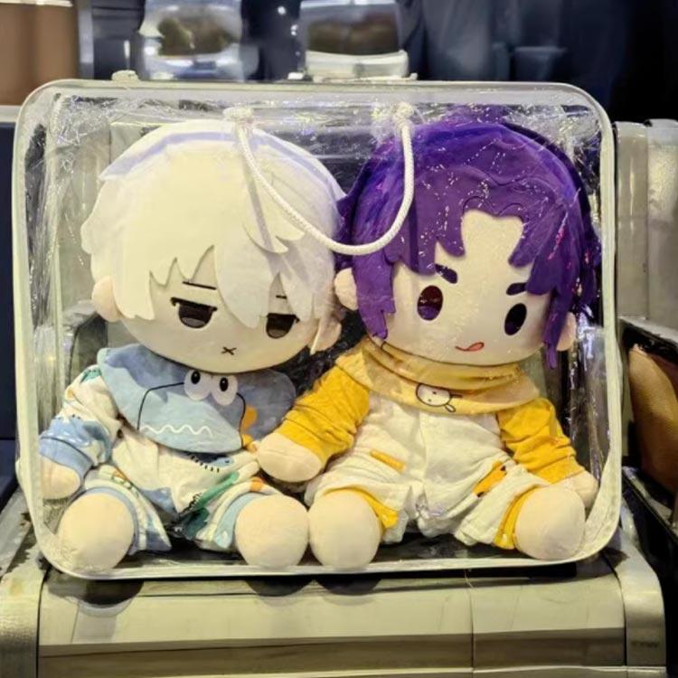 Man BIGぬいぐるみ用ポーチ Amazon | チルぬいケース2体用?*??ぬいぐるみ すのチル SnowMan ポーチ