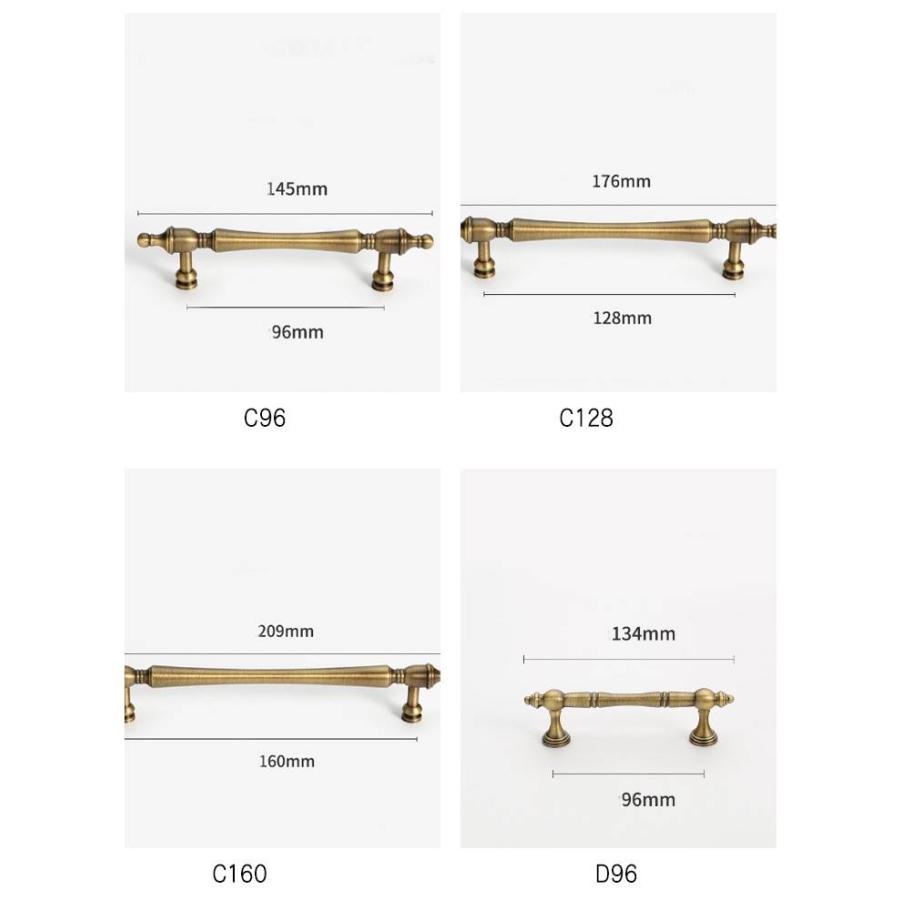 全19種 ドアハンドル アンティーク ドア 取っ手 真鍮 強力ドアハンドル