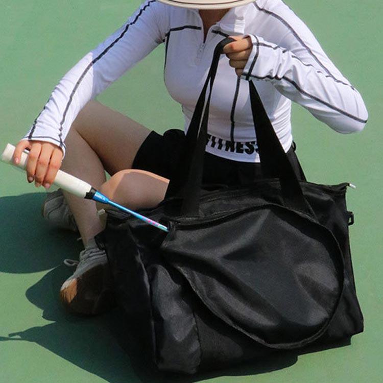 旅行テニストート、軽量テニスラケットバッグ店2ラケット、屋外スポーツテニスバドミントンラケットトートハンドバッグ男性女性用 ラケットバッグ テニス 2本 トートバッグ テニスバッグ バドミントン