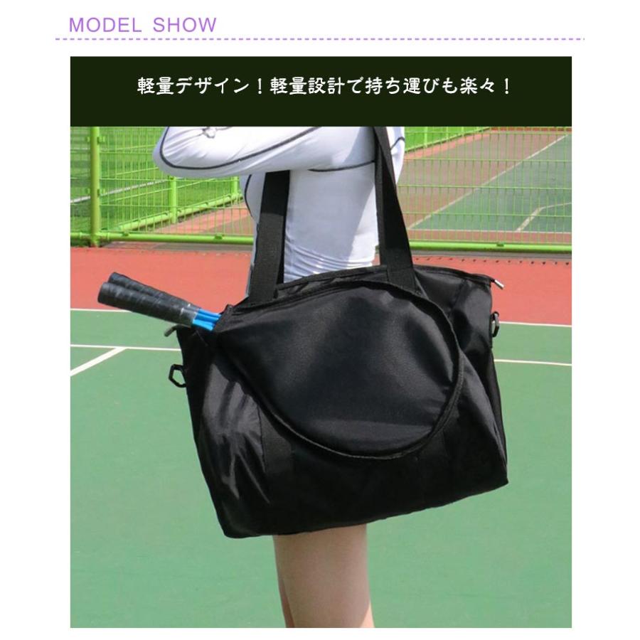ラケットバッグ テニス 2本 トートバッグ テニスバッグ バドミントン