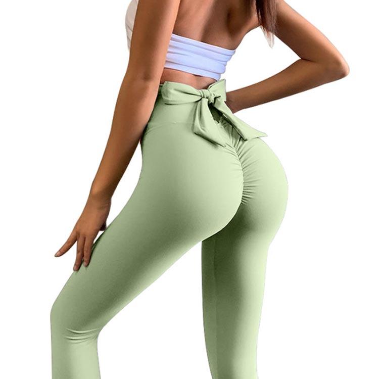 バックリボン ヨガウェア ヨガパンツ レディース ヨガ レギンス パンツ