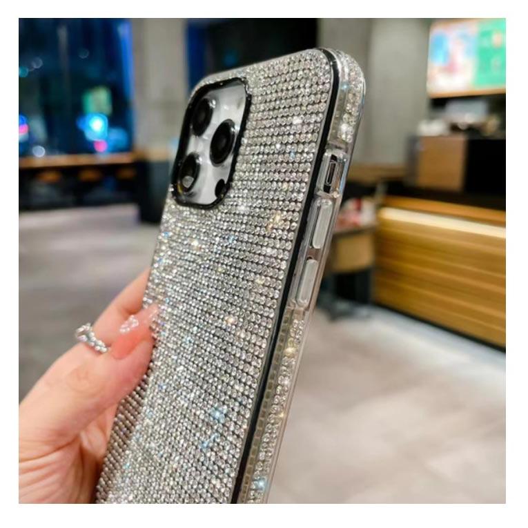 iphone ケース ラインストーン iPhone15 Pro promax plus キラキラ