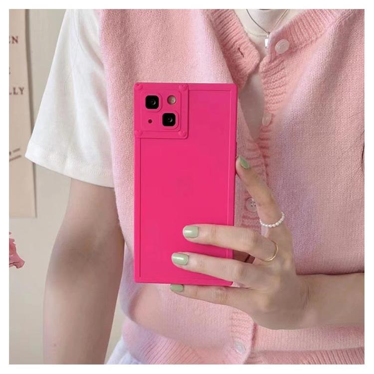 iPhone11.15スクエア iPhone11 耐衝撃カラフル光沢クリア背面ケース | 株式会社エアー