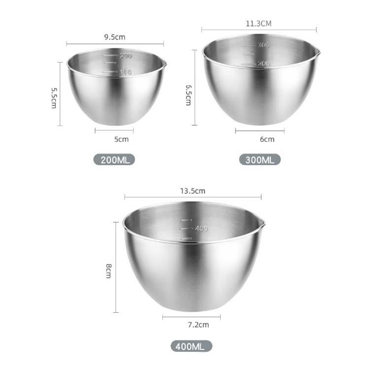 ステンレスボウル 下ごしらえボール 3サイズ セット 常備菜 作り置き