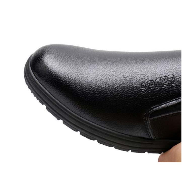 コックシューズ 冬 裏ボア 裏起毛 暖かい 厨房靴 軽い 防水 防油 防滑