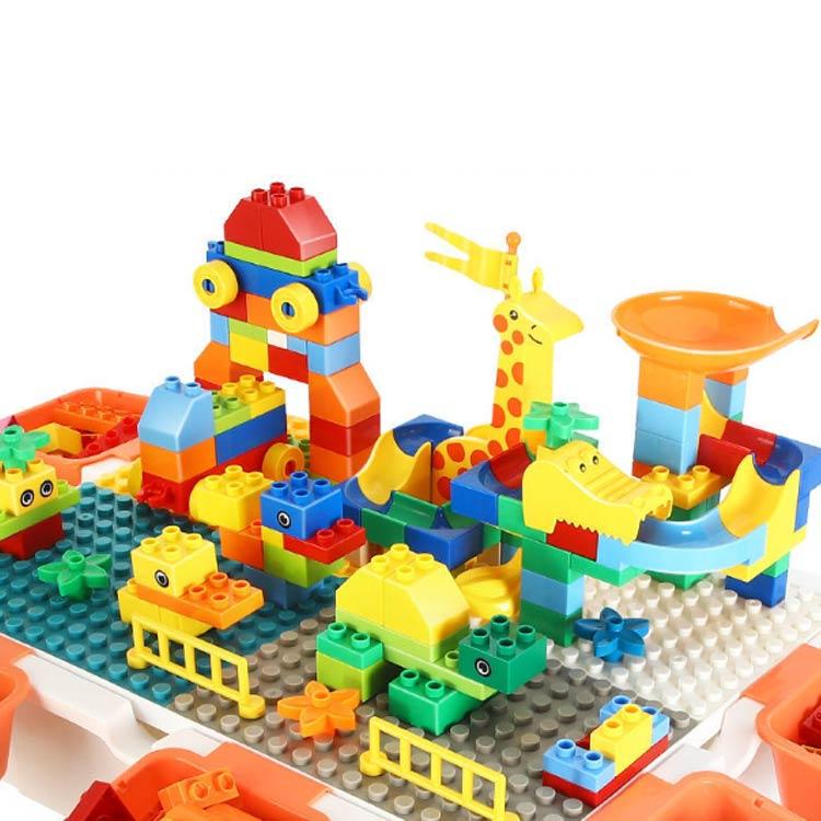 テーブル ブロック イス 椅子 セット 付き キッズ 206個