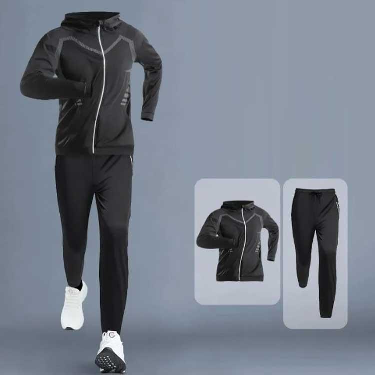 ストレッチ 吸汗速乾 薄手 ジャージ メンズ セットアップ セット