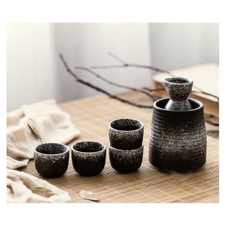 5点セット 酒器セット とっくり 陶器 150ml おちょこ 和 セット 猪口