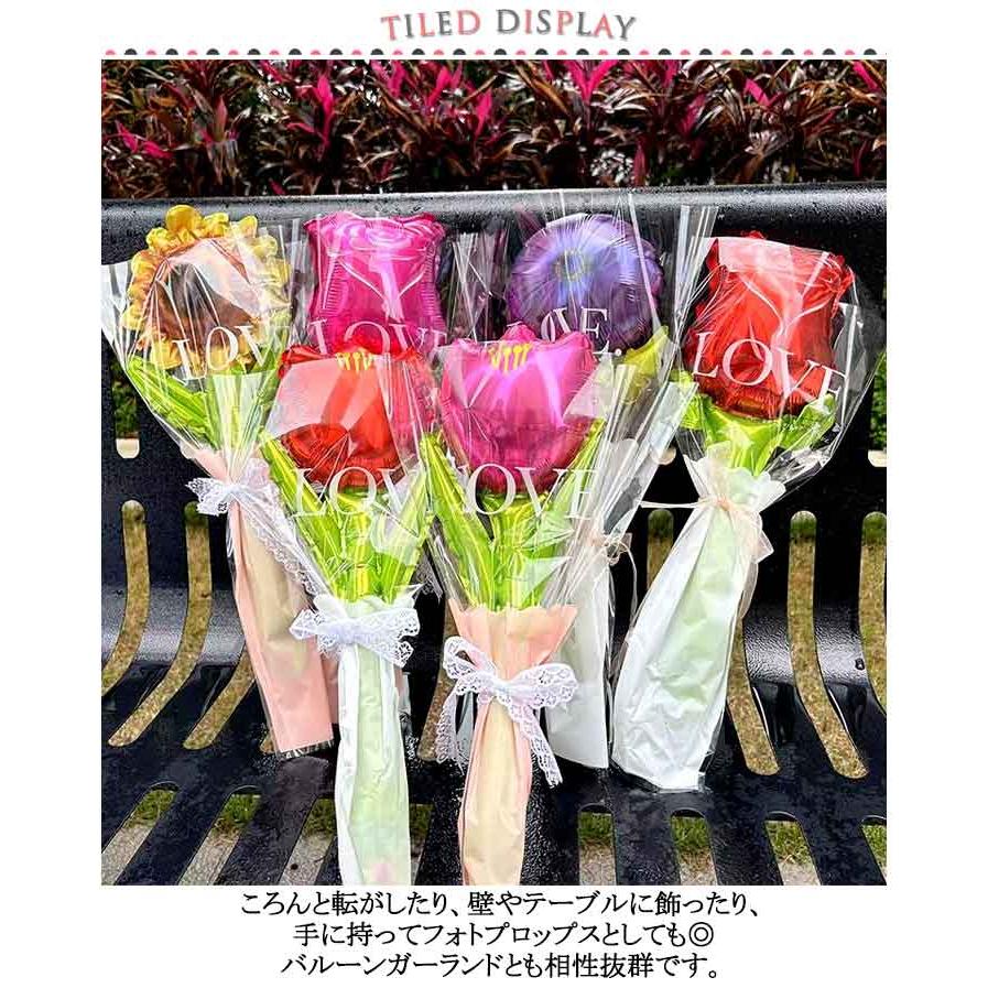 推し活 お花モチーフ バルーン 卒業式 入学 ブーケ 入園 お祝い 花束