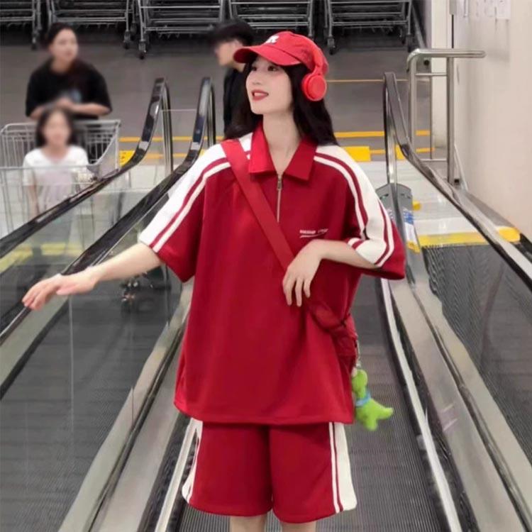 半袖 ジャージ ダンス スポーツウェア オーバーサイズ ショートパンツ