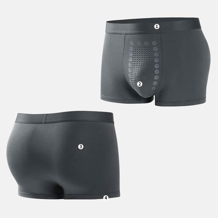 3枚セット メンズ 抗菌防臭 ショーツ ボクサーパンツ 男性下着