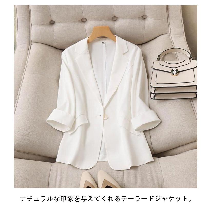 テーラードジャケット サマージャケット 夏 春 秋 薄手 卒業式