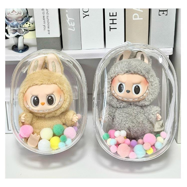 ぬいぐるみ 推し グッズ カラビナ付き 推し活 ケース ポーチ ミニ