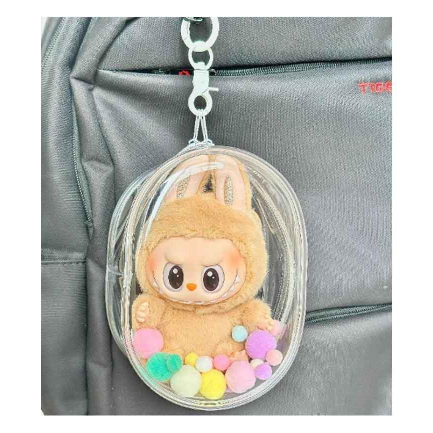 ぬいぐるみ 推し グッズ カラビナ付き 推し活 ケース ポーチ ミニ