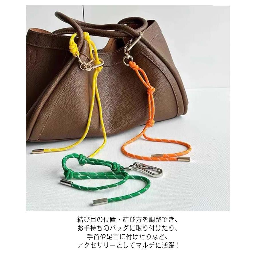 パラコード カラフル ストラップ 送料無料 キーホルダー スマホ