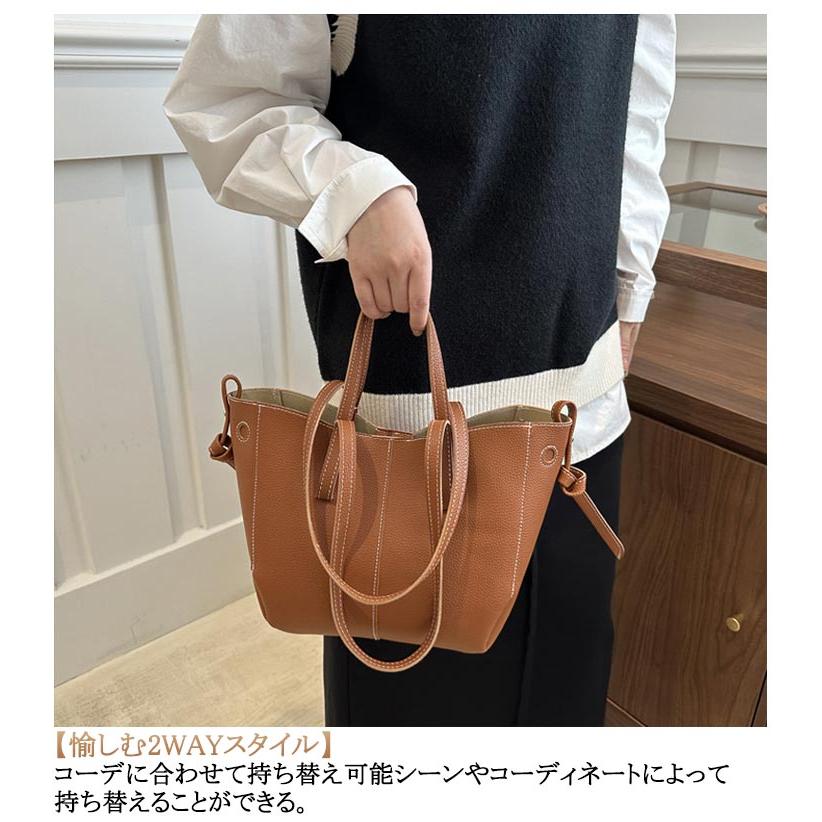 A4 マグネット開閉 ハンドバッグ バック バッグ 自立 ショルダーバッグ