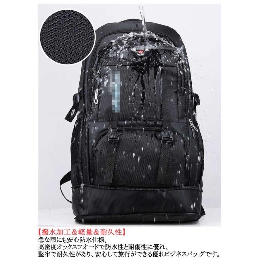 リュック バックパック 登山 大容量 防水 60L 多機能 防災リュック 