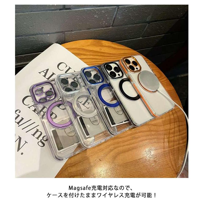 Magsafe対応 iPhone iPhone16 iPhone16Pro リング一体型 16ProMax 360