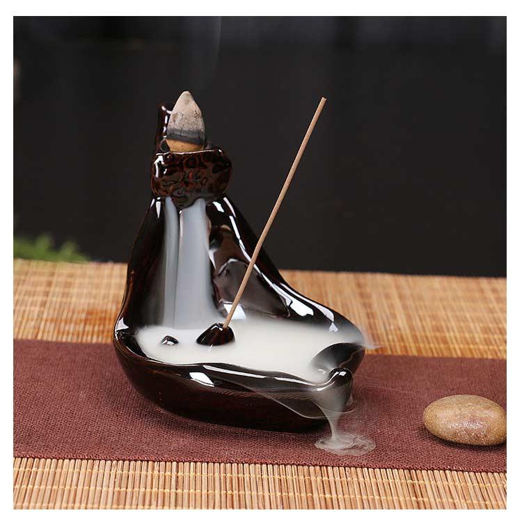 アロマ 倒流 インテリア 風水 流線香 逆流香 お香 幻想 コーン お香