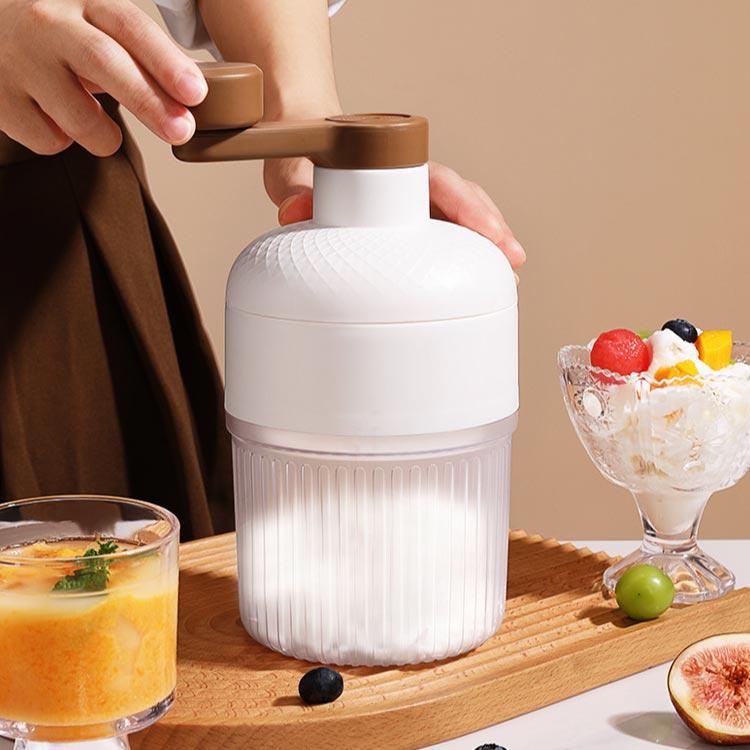 手動かき氷器 かき氷器 氷削り器 手動 ふわふわ 冷凍フルーツ アイス