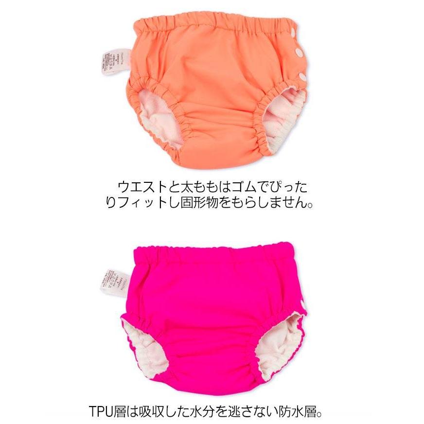 幼児 【2枚セット】スイムパンツ 3層構造 スイム オムツ 2歳 水遊び 