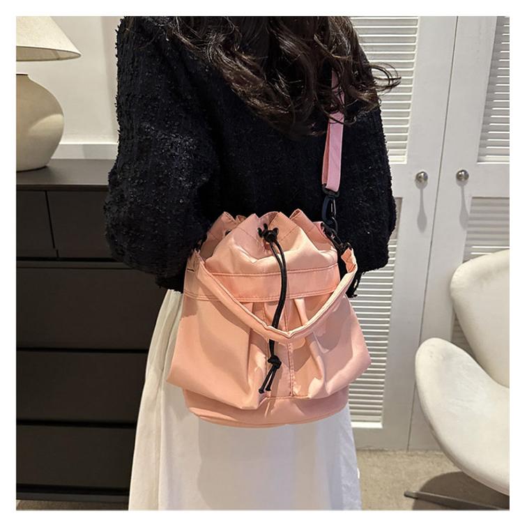 巾着バッグ レディース 2WAYバッグ トートバッグ バケツ型バッグ