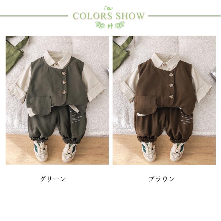 入園式 3点セット ベビー 男の子 80 90 100 110 120cm 子供服
