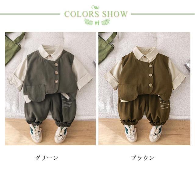 入園式 3点セット ベビー 男の子 80 90 100 110 120cm 子供服