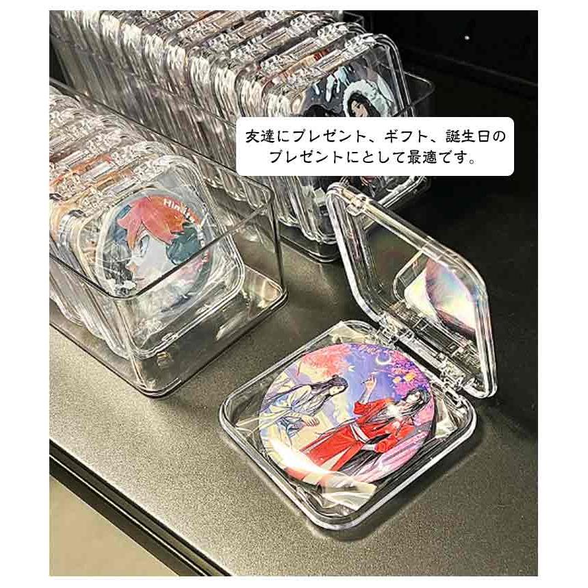 缶バッジケース 12個入り 収納ボックス付き セット 推し入れ 缶バッジケース 12個入り 収納ボックス付き セット 推し入れ